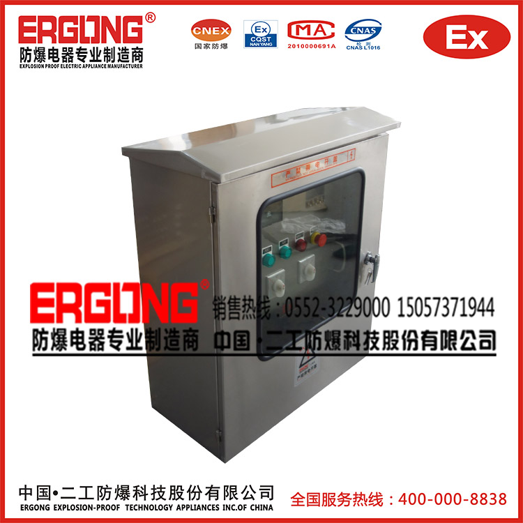 防爆配電箱帶監視玻璃防爆柜